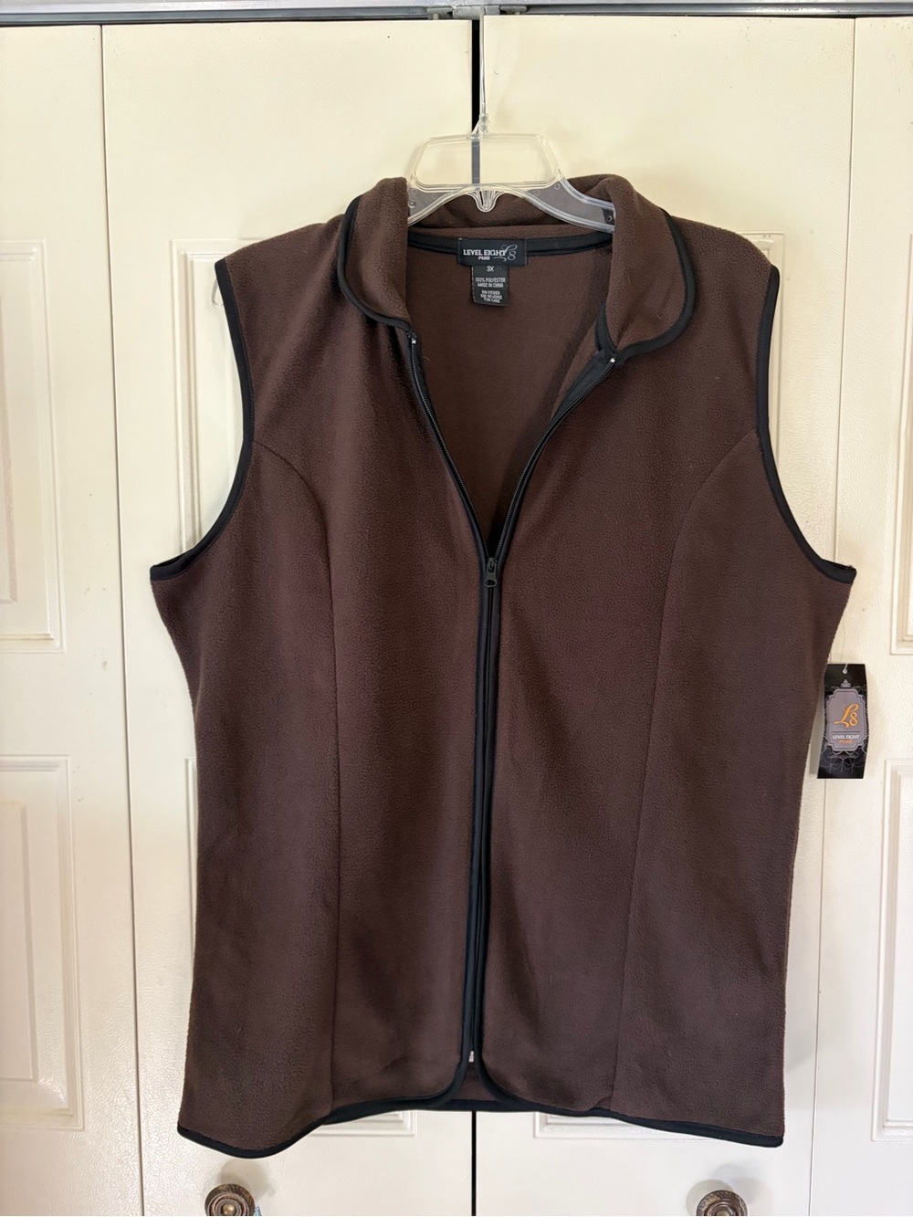 Level Eight Plus Womens Gorpcore Layering Fleece Vest NWT Layering Minimalist 3X